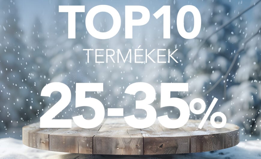 2024-es TOP10 termékek