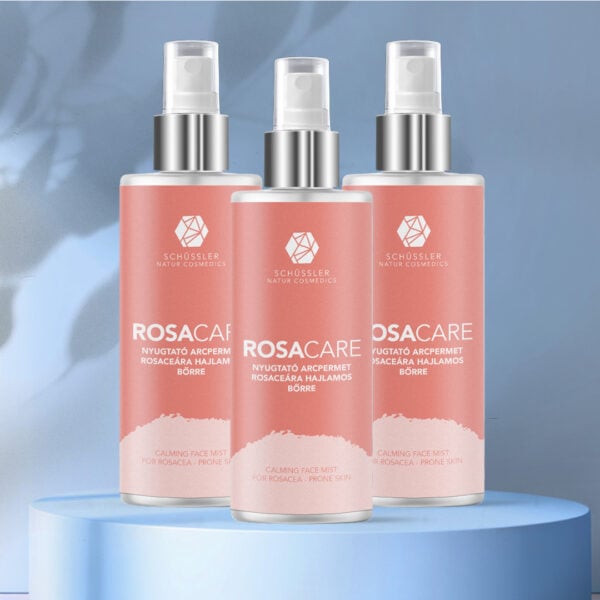 Rosacea arcpermet, nyugtató hatással rosaceás bőrre