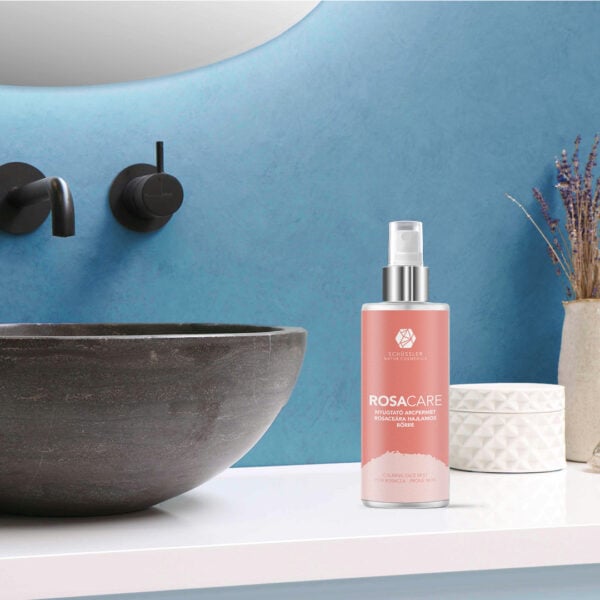 Rosacea arcpermet, nyugtató hatással rosaceás bőrre