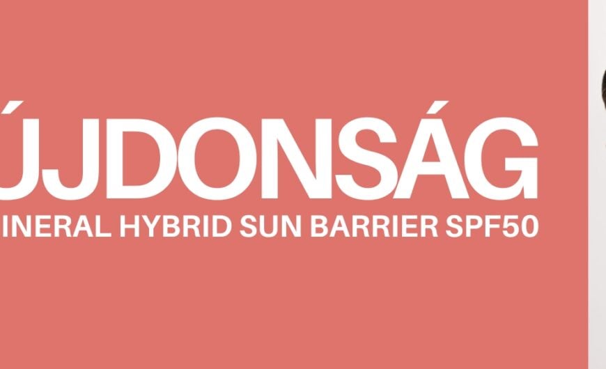 SPF50 fényvédő ÚJ!